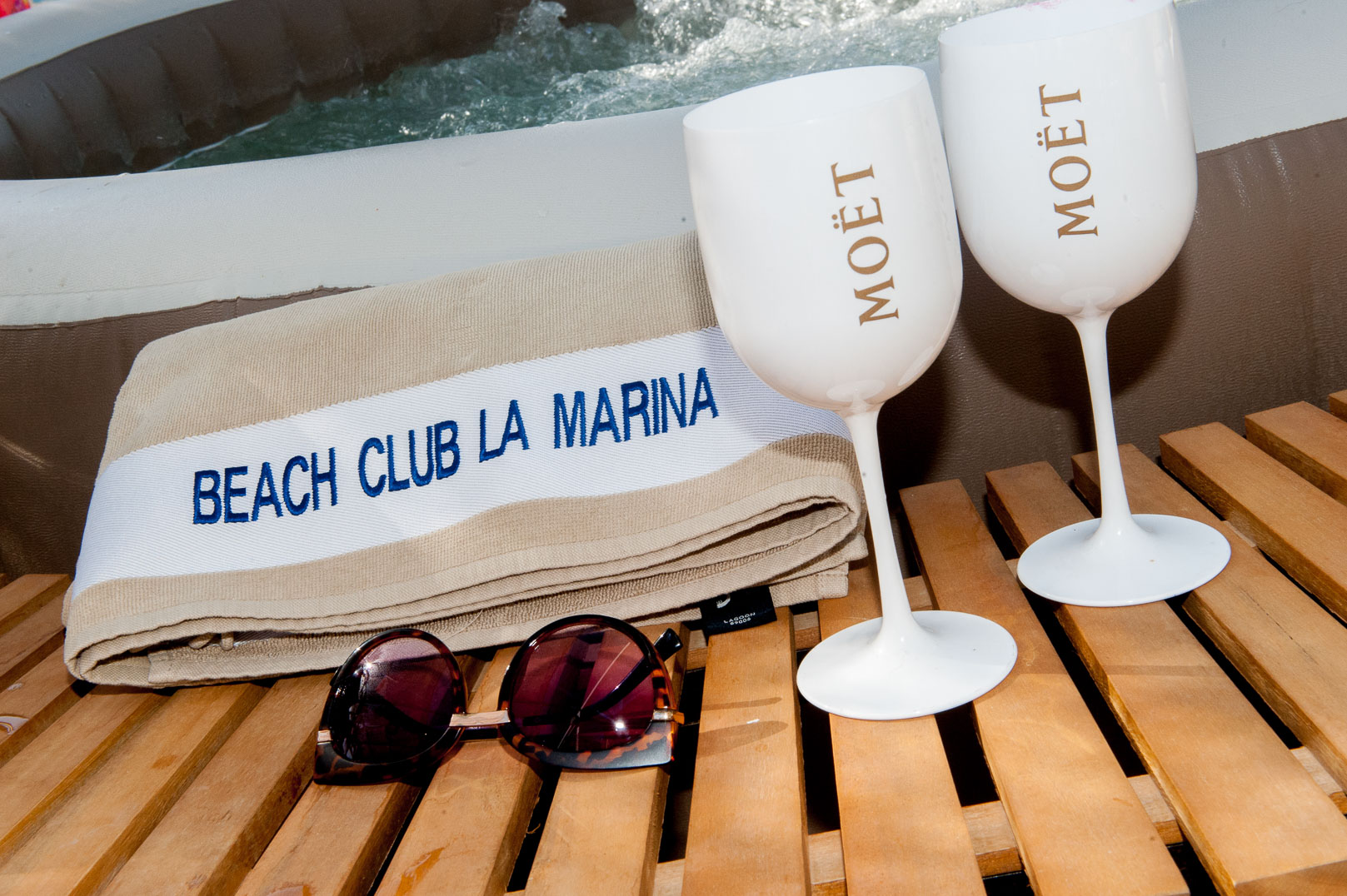Beach Club La Marina - Palma, Fotograf: Mike Weiss